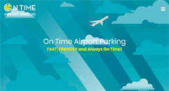 Desktop Screenshot of ontimeairportparking.com